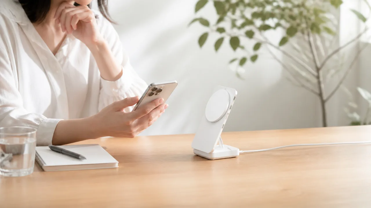 Belkin UltraCharge Qi2 25Wレビュー|充電速度と使い勝手