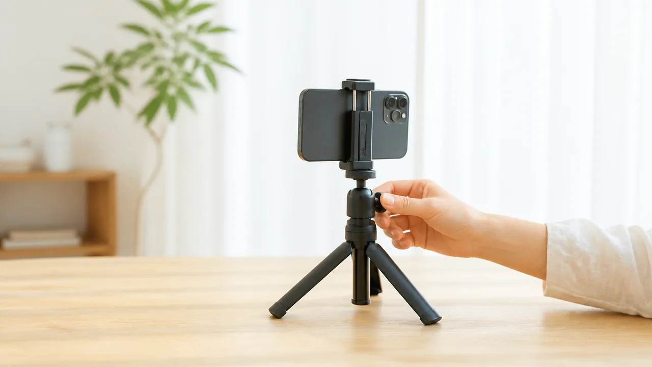 Ulanzi MT-08 スマホ三脚の使い方と口コミをやさしく解説