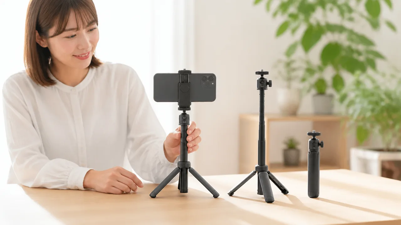Ulanzi MT-08 スマホ三脚の使い方と口コミをやさしく解説