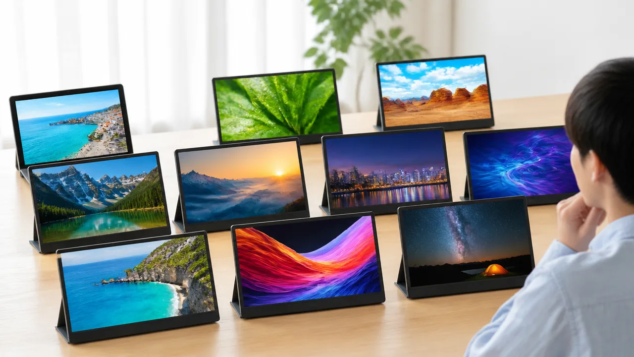 有機ELモバイルモニターおすすめ10選|選び方もやさしく解説