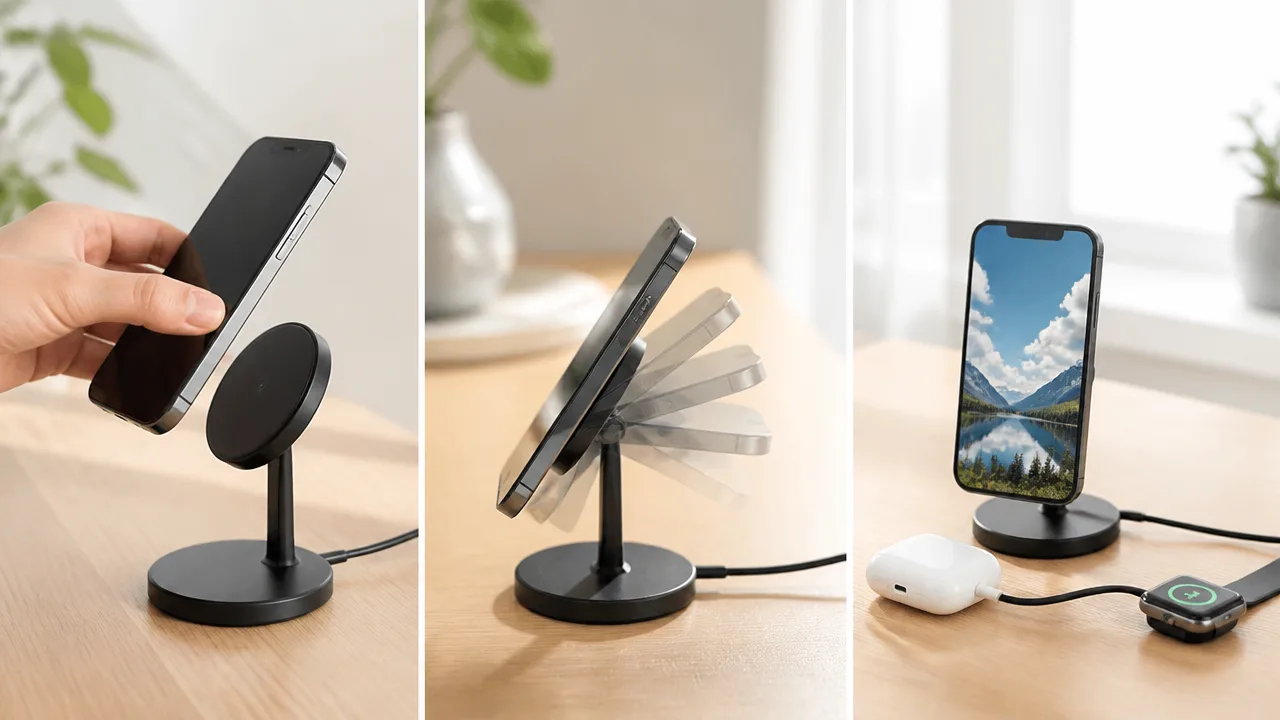 Ulanzi CW15 ワイヤレス充電器の特徴は？使い方も紹介
